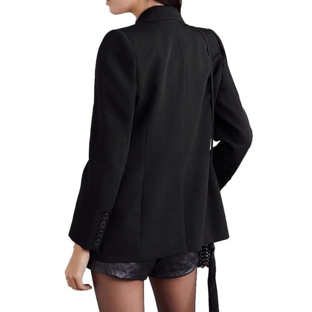 Isabel Marant Paryam embellished blazer jacket crystal studded size FR40 US 8 - Picture 2 of 16